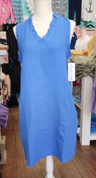 Dress, Gauze Deep Ocean Blue LuLu B 