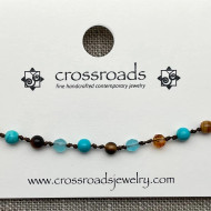 Anklet, Stone Turquoise 