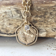 Necklace, Horse Swarovski Crystal