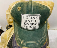 Cap, Baseball I Drink And I Know Things