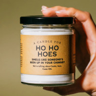 Candle, Christmas Santa Ho Ho Hoes 40 Hour Burn