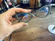 Glasses, Readera Rhinestone Hemitite 3.00