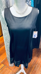Dress, Sleeveless Ruffle Bottom Black LuLu B Coolant Fabric
