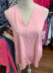 Top, Sleeveless V Neck Flare Coolant Fabric LuLu B sgp