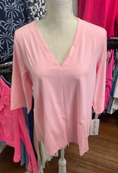 Top, Long Sleeve V Neck Coolant Fabric LuLu B sgp