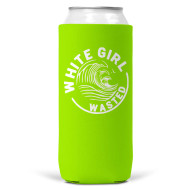 Can Koozie Slim, White Girl Wasted Slim Lime