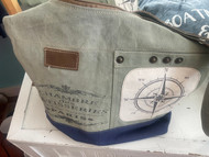 Purse, Crossbody Shoulder Anchor Paris Compass