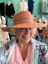 Hat, Summer Crushable OrangesSPF 40