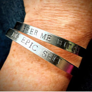 Bracelet, Aluminum Do Epic Shit 