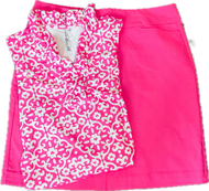 Skort, 4 Pocket Hot Pink LuLu B