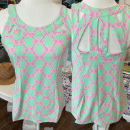 Top, Sexy Coolant Fabric SPF50 LuLu B Mint Pink