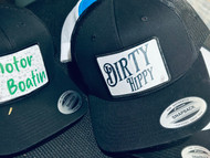 Cap, Baseball Dirty Hippue Snap Back Black