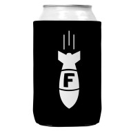 Can Koozie, F Bomb Black