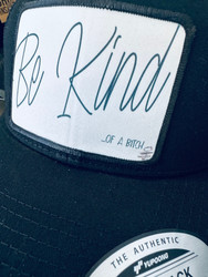 Cap, Baseball Be Kind Of A Bitch Black