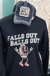 Sweatshirt Vikings Minnesota Football Falls Out Balls Out  Packers Wingers