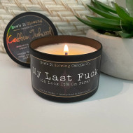 Candle, Soy My Ladt Fuck, Oh Look It’s On Fire Apples Bourbon 