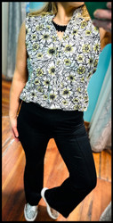 Legging, Pant Wide Leg Black LuLu B