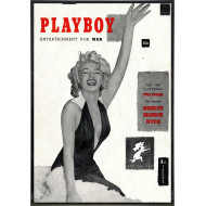 Art Print, Framed Poster Marilyn Monroe Playboy Magazine Cover 
