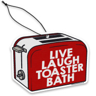 Air Freshener, Car Home Boat Live Laugh Toaster Bath Funny