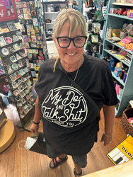 T-Shirt, My Dog And I Talk Shit About You Black