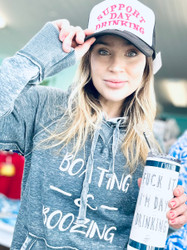 Sweatshirt, Boating & Boozing Nautical 