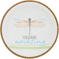 Trinket Dish, Coaster Dragonfly You Are Amazing