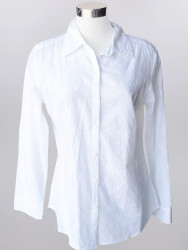 Shirt, Classic Button Up Crisp White
