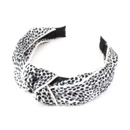 Headband, Black White 