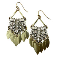 Earrings, Chandelier Rhinestone