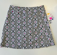 Skort, Phone Pocket On Shorts 2 Waist Zip Pockets Side Zip Stone Blsck Pink