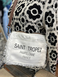 Purse, Shoulder Crossbody Saint Tropez White
