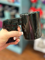 Mug, Coffee Beverage Gun Black