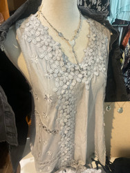 Top, Sleeveless Dove Grey