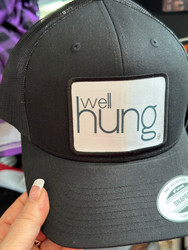 Baseball Trucker Cap, Funny Well Hung Black