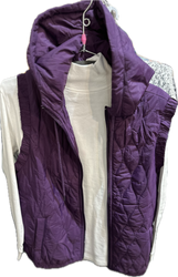 Keren Heart Vest, ARRIVAL 9-15 Purple Vikings Football Purple 2 Pocket