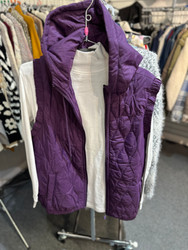Keren Heart Vest, ARRIVAL 9-15 Purple Vikings Football Purple 2 Pocket