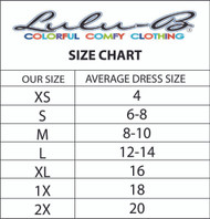 LuLu B Beachtime Skort 2 Pocket dybk