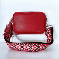 Purse Camera Bag Style Guitar Strap Red 