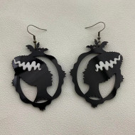 Earrings Halloween Bride Of Frankenstein 