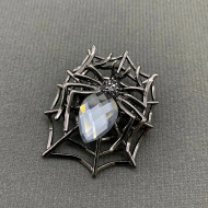 Pin Spider Web Halloween Broach