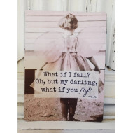 Magnet Fairy Girl What If I Fall Oh But Darling What If You Fly