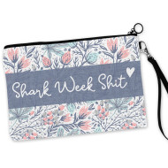 Cosmetic Bag Shark Week Shit Funny 