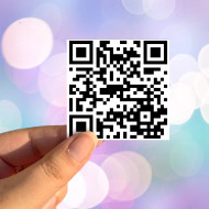 Sticker Funny QR Code Fuck You