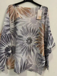 ARRIVING SOON Sweater Lightweight Brown Grey Burst ONE Size