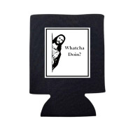 Can Cooler Koozie Jesus What Ya Doing Peaking