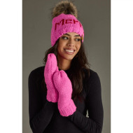 Mittens Fleece Lined by Panache Pink