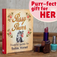 Book Inspirational Ladies Pussy Power 96 Pages Of Fun Inspiring Quotes