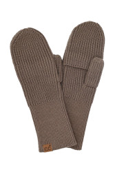 Mittens CC Finger Access Convertible Mocha Brown