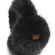 Ear Muffin Warmer Fur Black