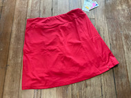 Skort LuLu B Pone Pocket on Shorts 2 Wast Zip Pockets UPF 50 Coolant Red